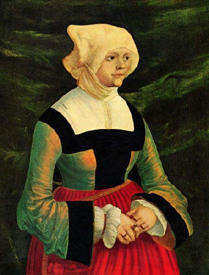 Albrecht Altdorfer Portrat einer Frau oil painting image